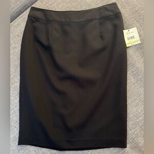 Relativity Elegant Black Pencil Skirt